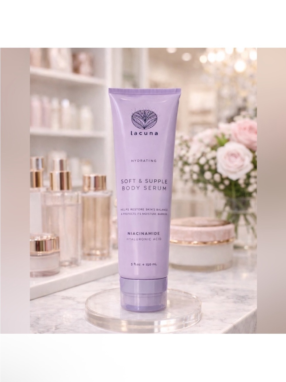 Lacuna Soft & Supple Hydrating Body Serum — Lavender